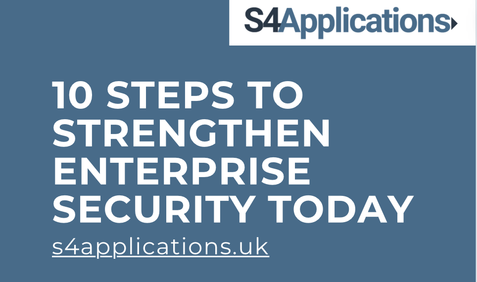10 steps to strengthen enterprise security today